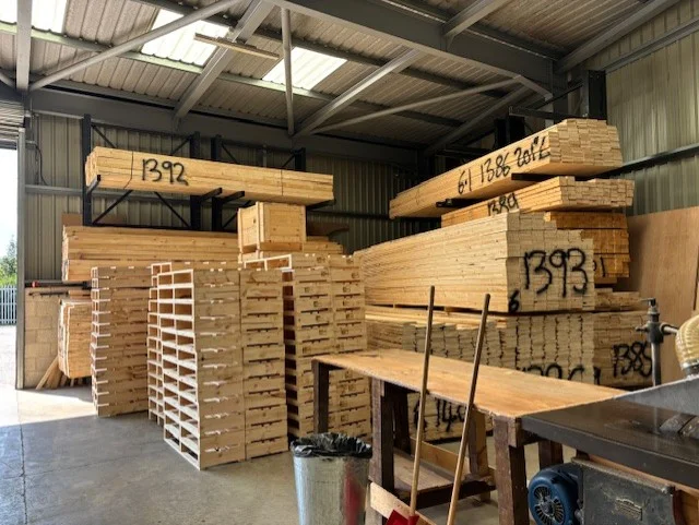 Inside the workshop