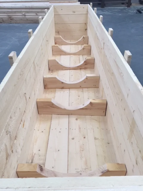 Internal timber supports