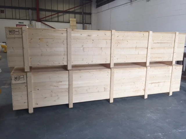 Finished timber cases